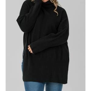 NEW MAISON MONTAGUT long loose wool and cashmere sweater in black